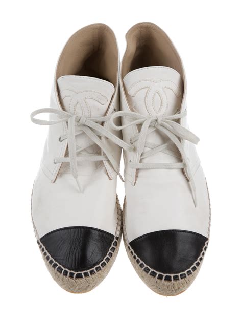 chanel espadrille high top sneakers|where to buy Chanel espadrilles.